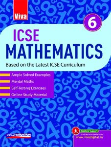 Viva ICSE Mathematics 2018 Edition Class VI